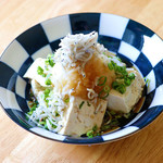 Shirasu grated tofu