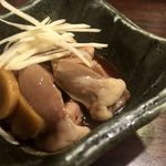 kinshoukaraagetotoriryouritorishurakumajika - 鶏肝のしっとり煮。肝は苦手でしたがこれは大好物に。
                        