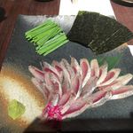 イワシの磯部巻き