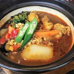 天竺 - 北海道産 鶏手手羽元と野菜のカレー