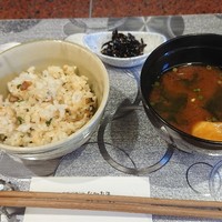 ステーキ なかお - ガーリックライス