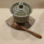 日本橋蛎殻町 すぎた - このわたの茶碗蒸し1