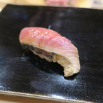 日本橋蛎殻町 すぎた - 鰹の藁焼き握り