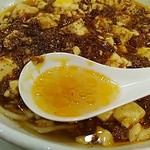 SHIBIRE NOODLES 蝋燭屋 - 麻婆豆腐を邪魔しないあっさりスープ！