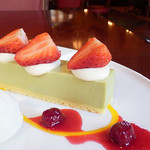 リストランテ　ディ・カナレット - ピスタチオムースケーキとマスカルポーネアイスクリーム