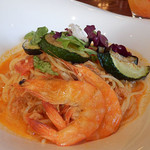 リストランテ　ディ・カナレット - スパゲッティーニ、ソフトシェルシュリンプのトマトソース