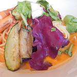 リストランテ　ディ・カナレット - スパゲッティーニ、ソフトシェルシュリンプのトマトソース