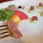 リストランテ　ディ・カナレット - コールドミートと鮪のマリネ