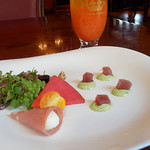 リストランテ　ディ・カナレット - コールドミートと鮪のマリネ