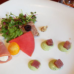 リストランテ　ディ・カナレット - コールドミートと鮪のマリネ