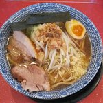 麺屋 風火 - 豚しょうゆ+味付け煮玉子（750円）