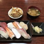 ふる川 - 寿司セット＝７８０円
