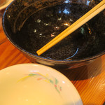 らーめん芝浜 - 上州辛味大根のダイヤモンドつけめん啜る