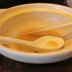 らーめん芝浜 - お醤油＆味噌らーめん完食