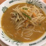 日高屋 - 味噌ラーメン(520円)