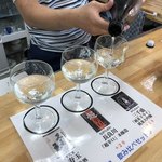 日本酒Bar Awaya - 日本酒飲み比べ（岐阜県）