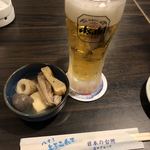 Shouya - お通しと生ビール