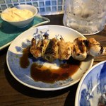 焼鳥 絶好鳥 - ねぎまです。タレがあっさりして、中々美味しい。