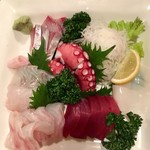 のぶ味 - 刺身盛り合わせ