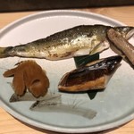 うしお お料理とそば - 燻製の盛り合わせ