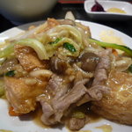 中華菜館　チャオ - 豚肉と厚揚げのうま煮：画像代表！