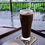 蓮見茶屋 - 和菓子の合せ盆（アイスコーヒー）