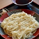 氷見 魚市場食堂 - 冷し氷見うどん