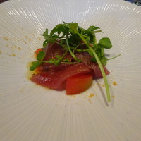 THE SODOH HIGASHIYAMA KYOTO - 炙りキハダマグロのカルパッチョ