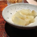 菊鮨 - ガリ・・お砂糖不使用で好みのテイスト