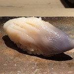 菊鮨 - ◆北寄貝・・直前に殻から外されたので、より旨みを感じます。