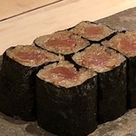 菊鮨 - 追加で・・大トロ鉄火巻