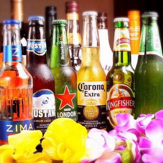 飲み放題は100種類以上！飲み放題付コースも豊富にご用意