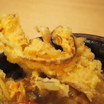 釜喜利うどん - ゴボウ天