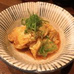 鳥田中 - 湯引きお造りの胸