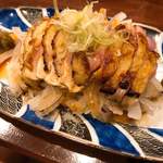 鳥田中 - 叩きお造り 小 400円