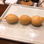 鳥田中 - 半熟味付うずらの玉子