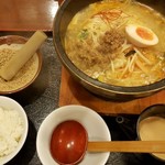 石焼らーめん火山 - 担々麺(920円)