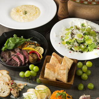 お得なディナーコース＆2H飲み放題付コース5500円～