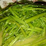 龍鳳閣 - 空心菜の炒め物