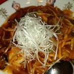 龍鳳閣 - 魚と甘酢餡掛け