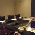 日本料理 晴山 - カウンター席