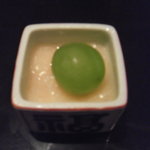 日本料理 晴山 - 桃のグラニテ