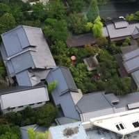 東京 芝 とうふ屋うかい - 東京タワーから