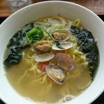 Ooshima - あさりラーメン630円！あさり、6ヶ入ってます！(^o^;)