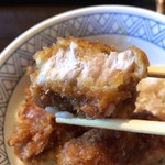 Toyomaru Suisan - ソースカツ丼、いただきま〜す