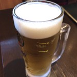 Toyomaru Suisan - 生ビール 中ジョッキ 480円(税抜)