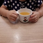 中華ダイニング 春菜 - お子様ランチのオレンジジュース