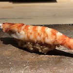 菊鮨 - ◆車海老・・甘いですね。