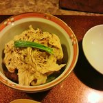 Kisuke - 鳥の旨煮の炙り湯葉のせ