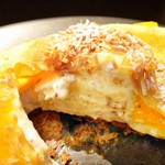 nino - 【2018.07】宮崎マンゴーのクレープつつみ(カット断面)